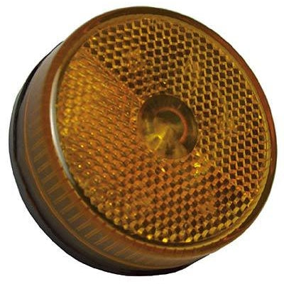 2-1/2" Round LED Marker / Clearance Light,  Reflex Lens