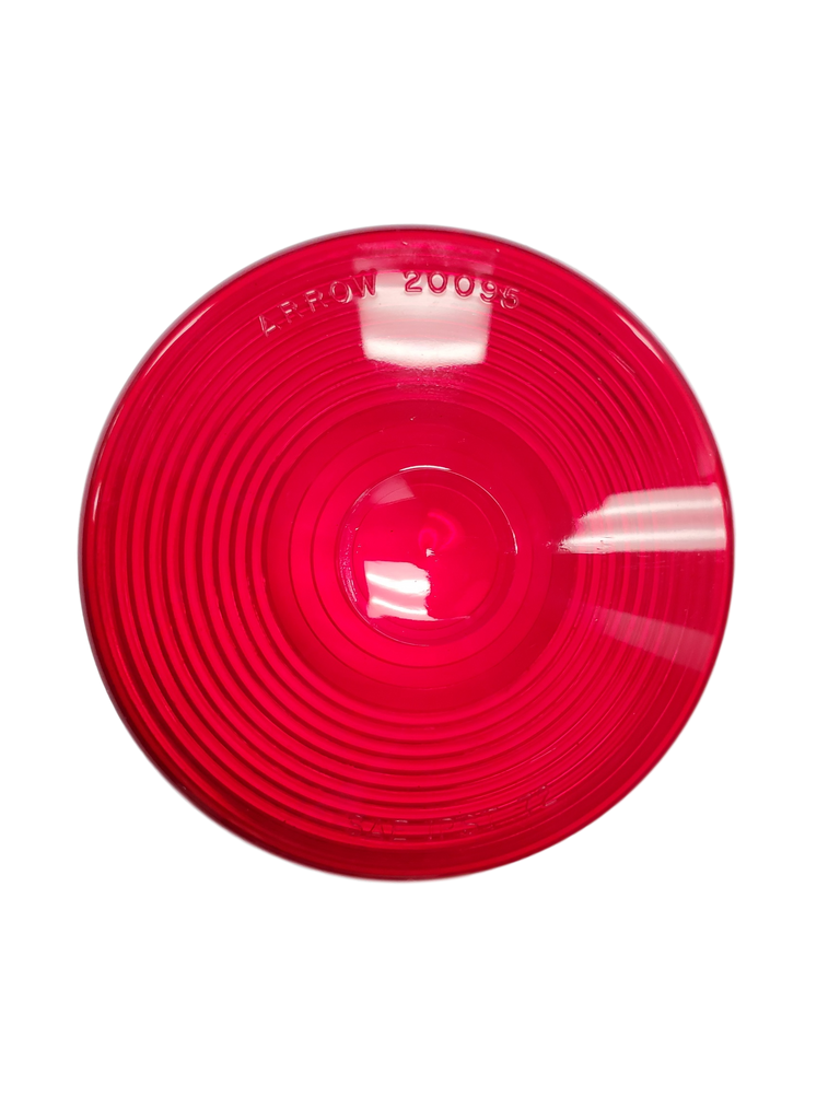 Acrylic Lens: 130 Series: Red or Amber, PKG of 10