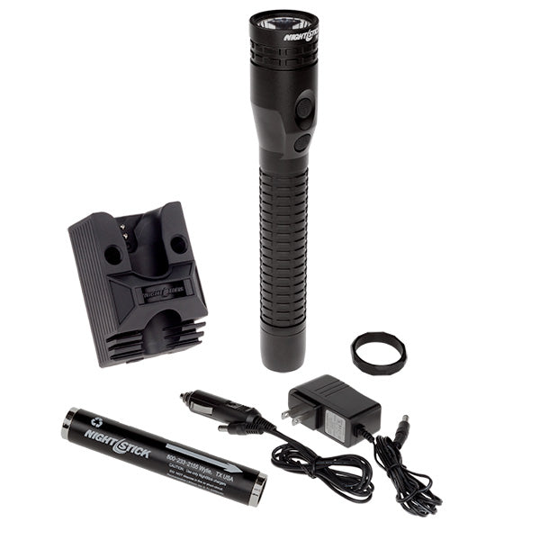 NIGHTSTICK NSR-9944XL Metal Duty/Personal-Size Dual-Light™ Rechargeable Flashlight