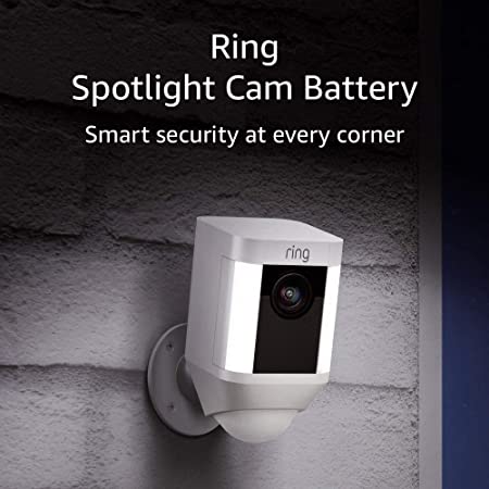 Ring Spotlight Cam Battery HD Security Camera with Built Two-Way Talk –  Arrow Safety Device