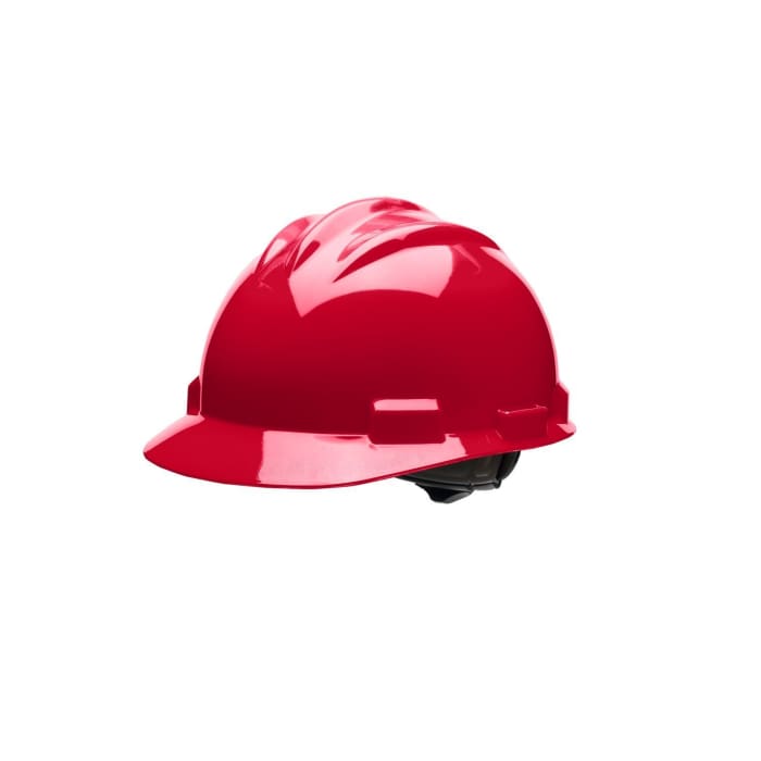 Bullard S61 Standard Series Hard Hats W/ Ratchet Suspension - Red - Highway Safety