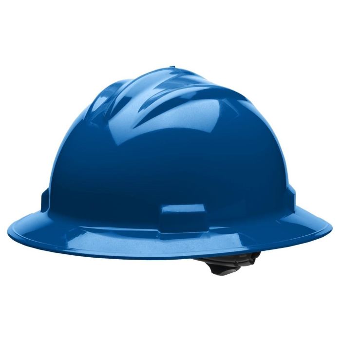 Bullard S71 Standard Full Brim Hard Hat - Ratchet Suspension - Kentucky Blue - Highway Safety