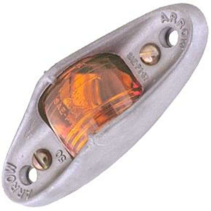 Heavy-Duty Led Armored Marker Light - Surface Mount - Amber Or Red - Transportation Safety