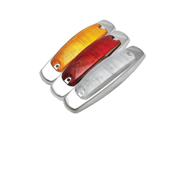 Led Clearance/marker Light P2-Rated 12 Diode Amber Or Red - Transportation Safety