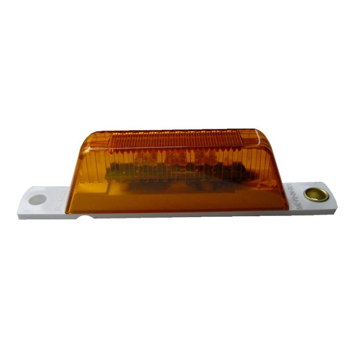 Pc-Rated Thinline Led Marker Light W/o Pigtail- Amber Or Red - Transportation Safety