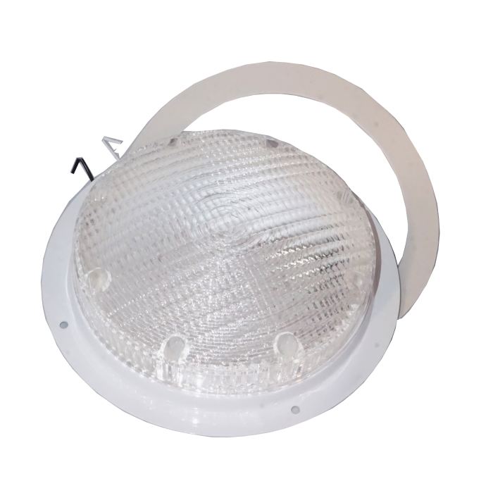 Round Dome Light: Rv Scare Light - Base Options - Transportation Safety