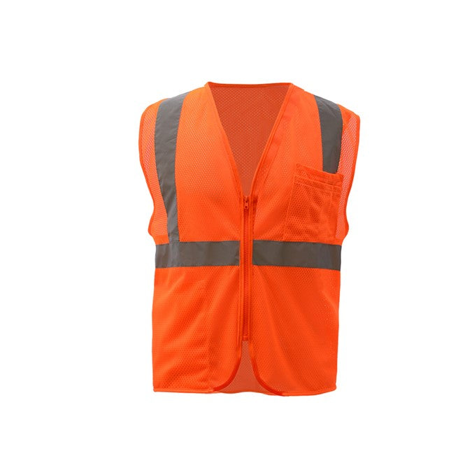 GSS Standard Class 2 Mesh Zipper Safety Vest
