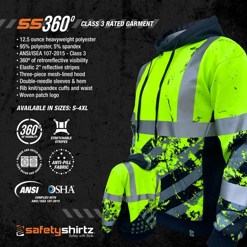 Class 3 2025 safety hoodie