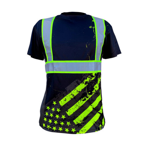SafetyShirtz - SS360º Enhanced Visibility American Grit Safety Shirt