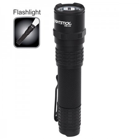 NIGHTSTICK USB-320 USB Rechargeable EDC Flashlight