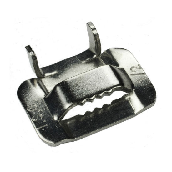 316 Stainless Steel Buckles   3/8” to 3/4” Widths  100/box
