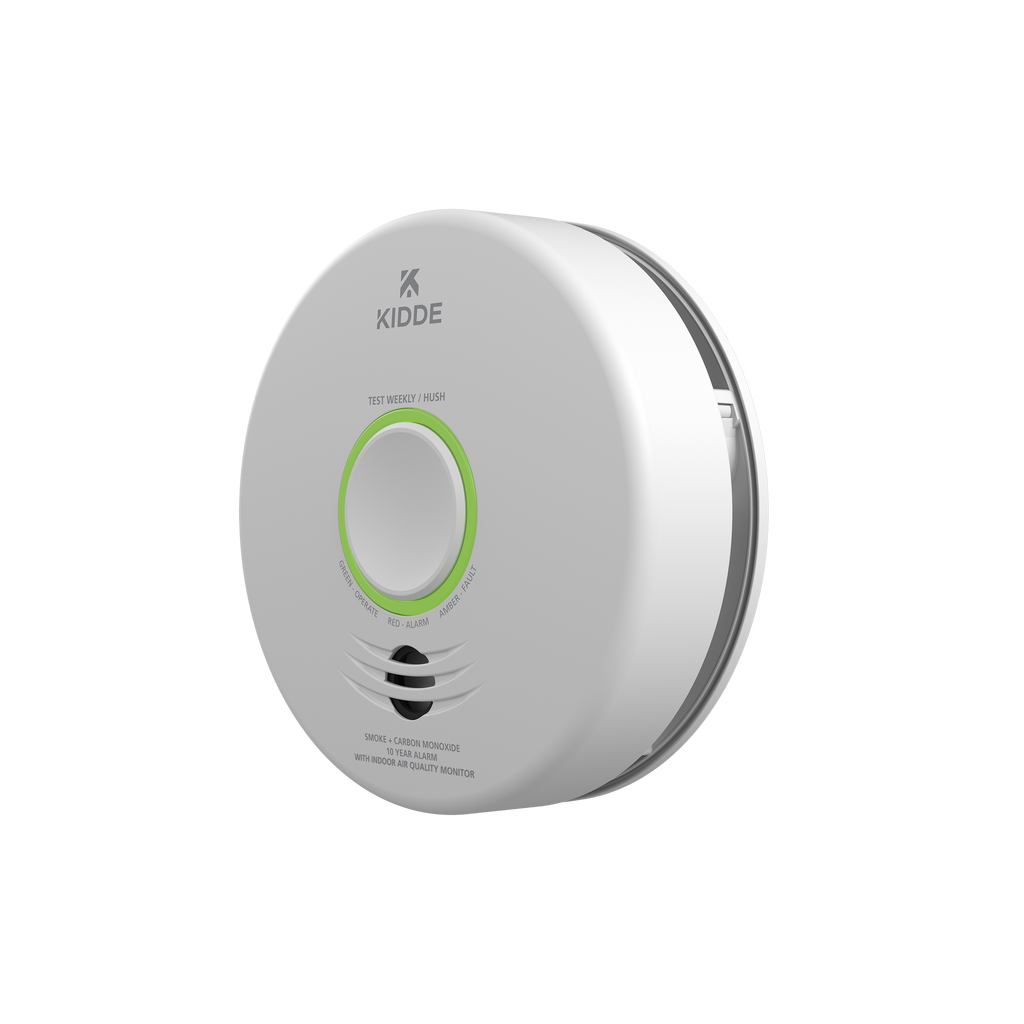 Smoke + Carbon Monoxide Alarm with Indoor Air Quality Monitor