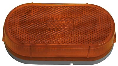 Oval Marker Light One Bulb