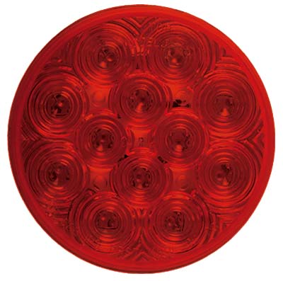 4" Round Red LED Stop/ Turn / Tail Lamp.