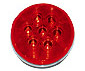 4" Round LED Stop/Tail/Turn, Light only, 7 Diodes