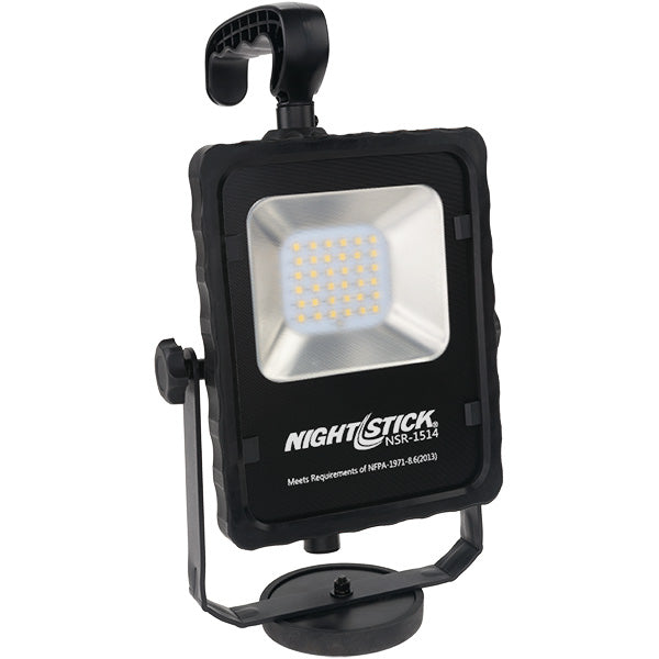 NIGHTSTICK NSR-1514 Rechargeable Led Area Light with Magnetic Base black