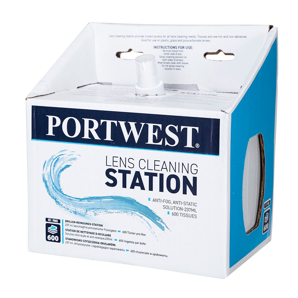 PortWest  PA02  -  Lens Cleaning Station