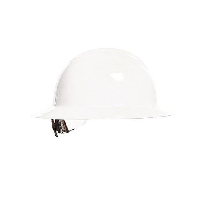 Bullard C33 Classic Full Brim Hard Hats W/ Ratchet Suspension - White - Highway Safety
