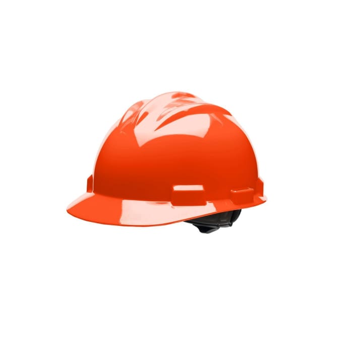 Bullard S61 Standard Series Hard Hats W/ Ratchet Suspension - Hi-Viz Orange - Highway Safety