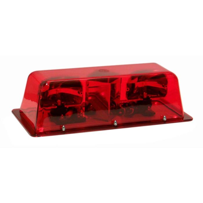 Double 360 Degree Rotary Warning Bar - Magnetic - More Colors - Red - Transportation Safety