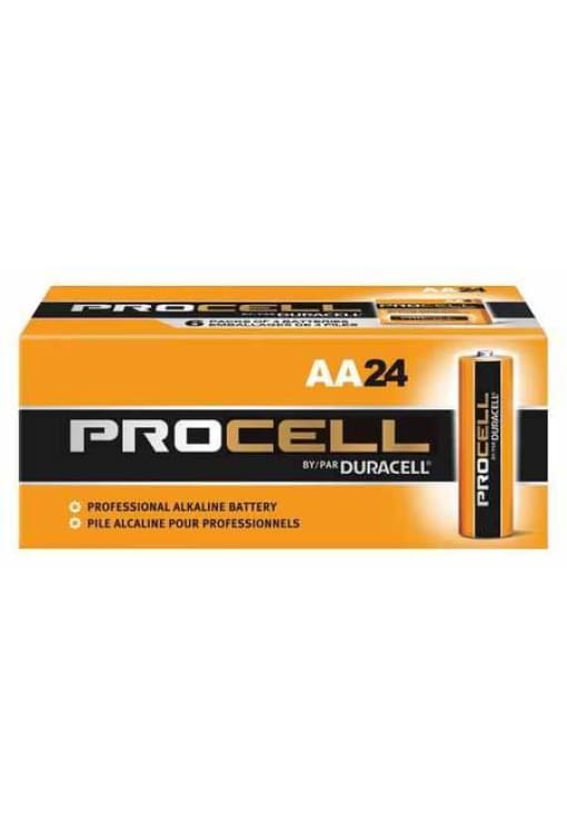 Duracell Procell 40Amp Aa Alkaline Battery - 24Pk - Public Safety