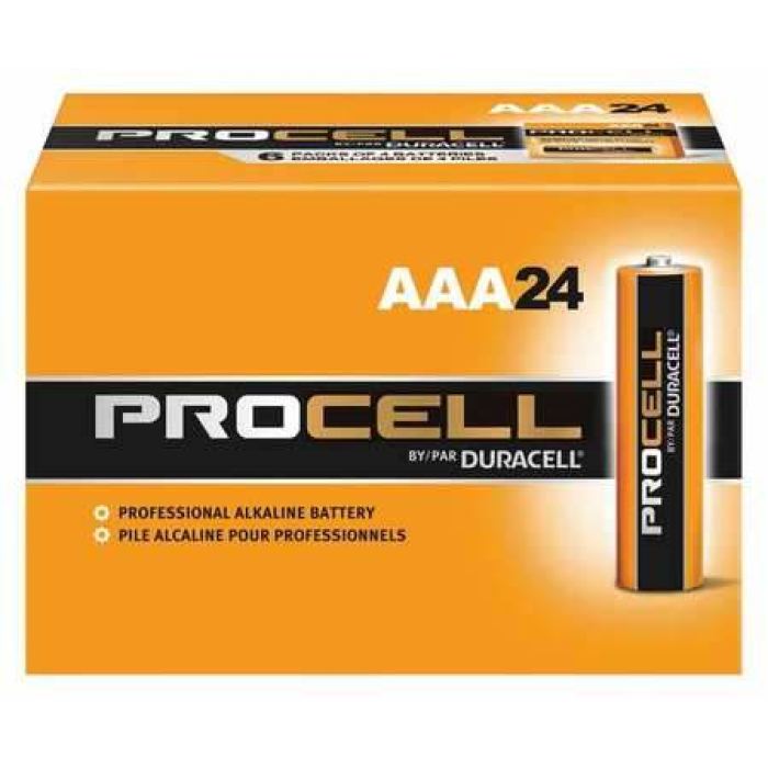 Duracell Procell Aaa Alkaline Battery - 24Pk - Public Safety