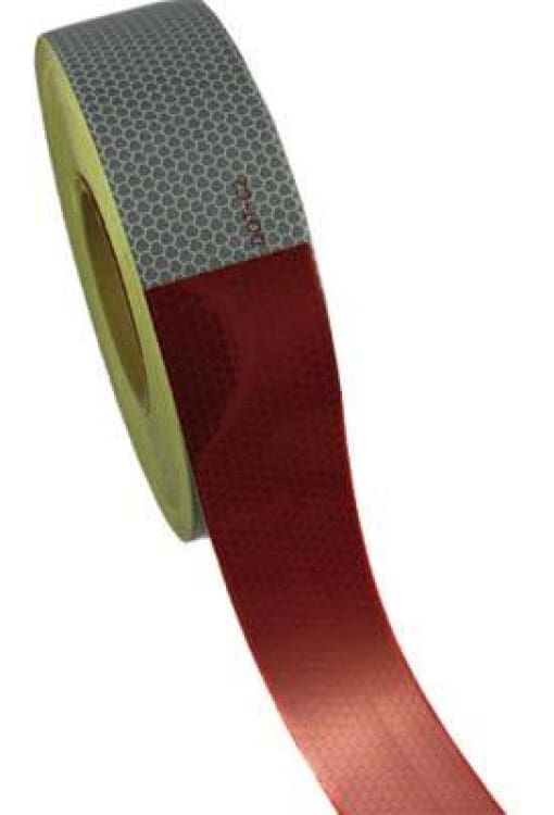 Kiss Cut Conspicuity Tape 11 Red / 7 White 150 X 2 7 Year Warranty - Transportation Safety
