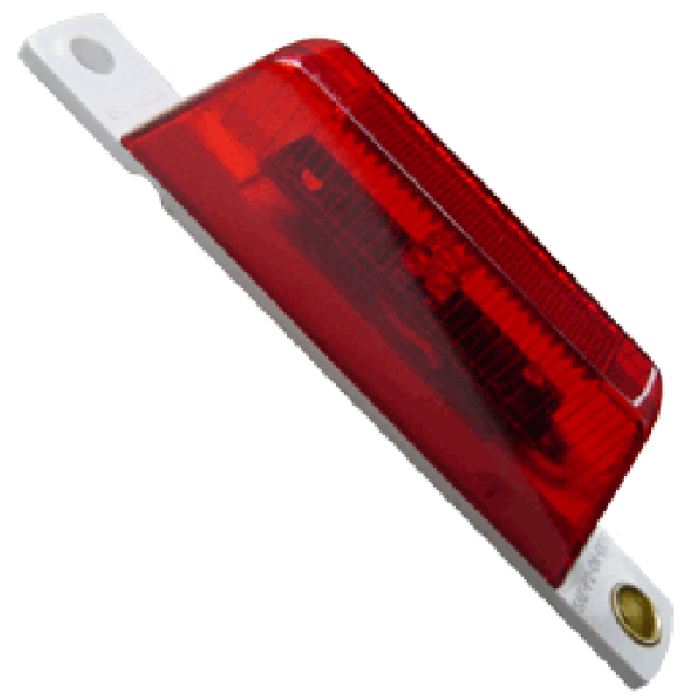 Pc-Rated Thinline Led Marker Light W/ Pigtail - Amber Or Red - Transportation Safety