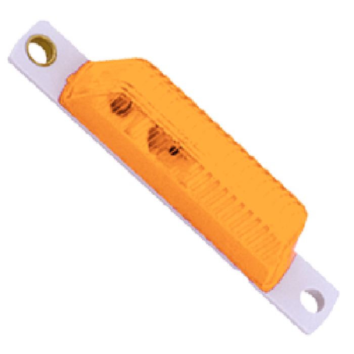 Pc-Rated Thinline Sealed Marker Light W/ Pigtail - Amber Or Red - Transportation Safety