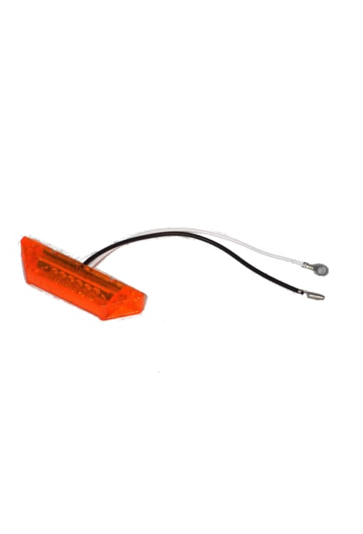 Polycarbonate Led Marker / Clearance Light W/ Pigtail - Amber Or Red - Transportation Safety