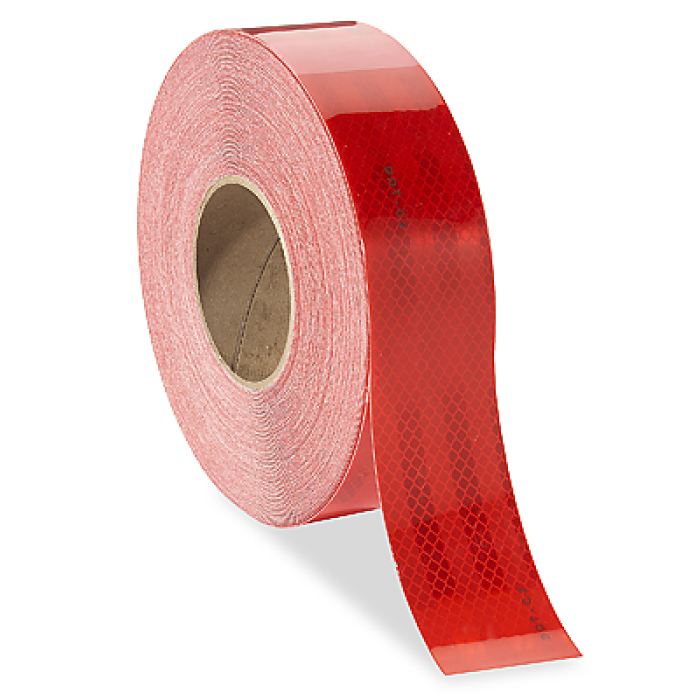 Red Conspicuity Tape 150 X 2 12-Year Warranty - Highway Safety