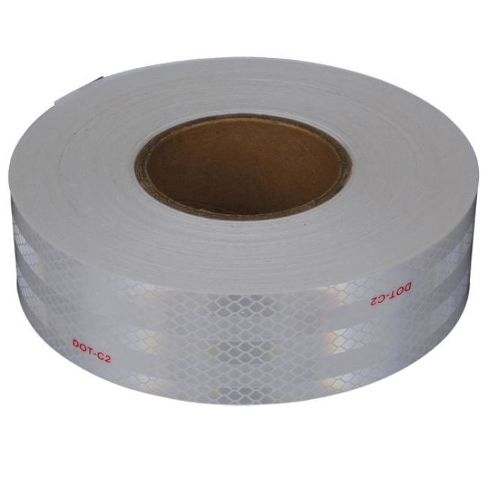 Silver Conspicuity Tape 150 X 2 7-Year Warranty - Transportation Safety