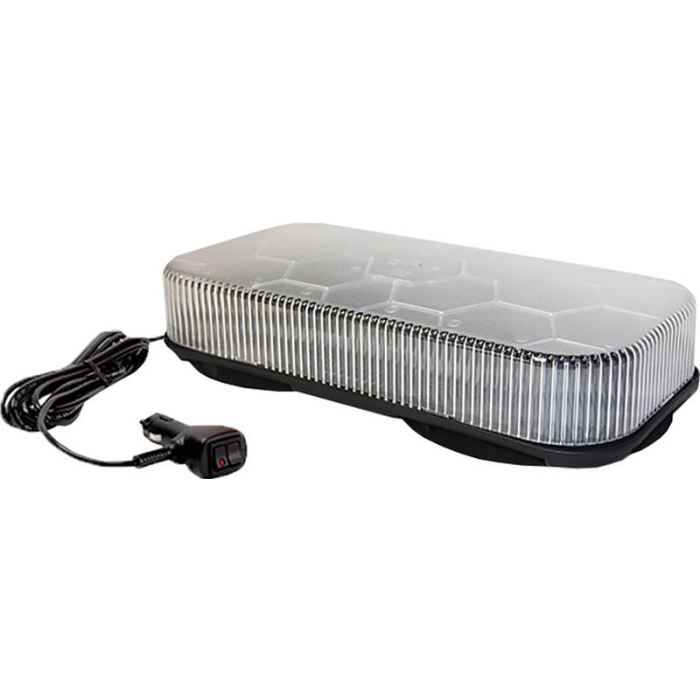 Star Contour® Mini-Bar - Amber Led/clear Dome - Transportation Safety
