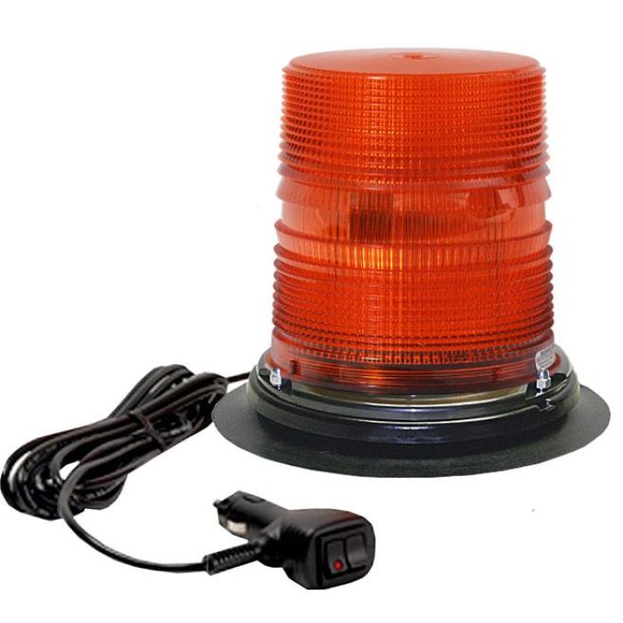 Star Halo® Led Beacons - Tall Lens W/vacuum Mount - Transportation Safety