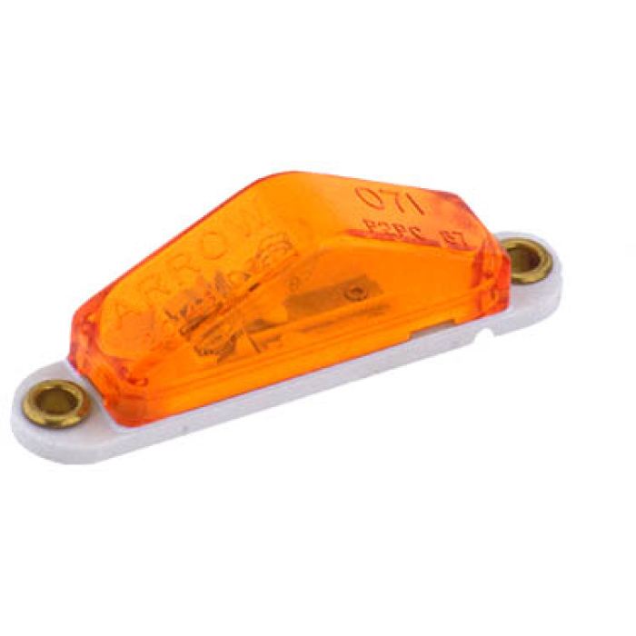 Ultra Slim Marker Light Internal Wiring - Amber Or Red - Transportation Safety